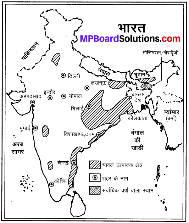 MP Board Class 9th Social Science Solutions Chapter 8 मानचित्र पठन एवं अंकन - 6