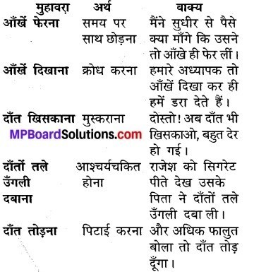 Mp Board Class 5 Hindi Sugam Bharti Solution