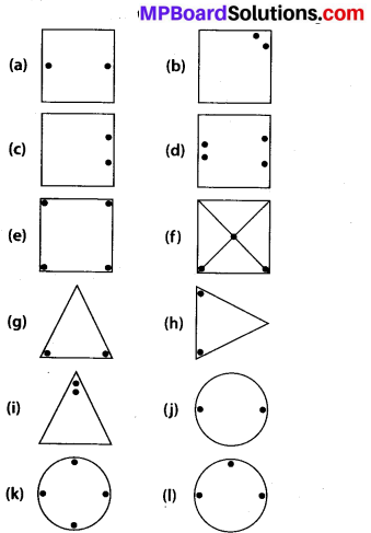 MP Board Class 7th Maths Solutions Chapter 14 Symmetry Ex 14.1 1
