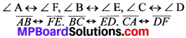 MP Board Class 7th Maths Solutions Chapter 7 त्रिभुजों की सर्वांगसमता Ex 7.1 image 1 a