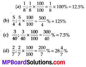 MP Board Class 7th Maths Solutions Chapter 8 Comparing Quantities Ex 8.2 2