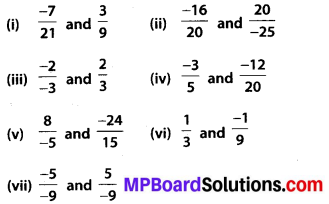 MP Board Class 7th Maths Solutions Chapter 9 Rational Numbers Ex 9.1 20