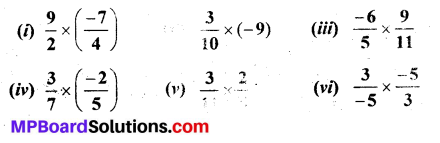 MP Board Class 7th Maths Solutions Chapter 9 Rational Numbers Ex 9.2 8