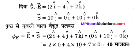MP Board Class 12th Physics Important Questions Chapter 1 वैद्युत आवेश तथा क्षेत्र 88