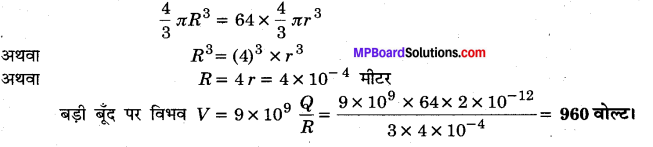 MP Board Class 12th Physics Important Questions Chapter 2 स्थिरवैद्युत विभव तथा धारिता 106