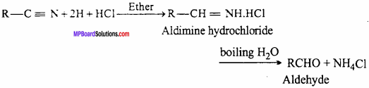 MP Board Class 12th Chemistry Important Questions Chapter 12 Aldehydes, Ketones and Carboxylic Acids 14