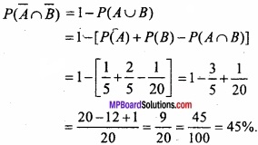MP Board Class 12th Maths Important Questions Chapter 13 Probability 