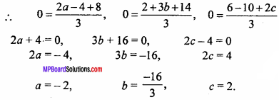 MP Board Class 11th Maths Important Questions Chapter 12 Introduction to Three Dimensional Geometry 11