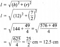 MP Board Class 10th Maths Solutions Chapter 13 पृष्ठीय क्षेत्रफल एवं आयतन Ex 13.1 4