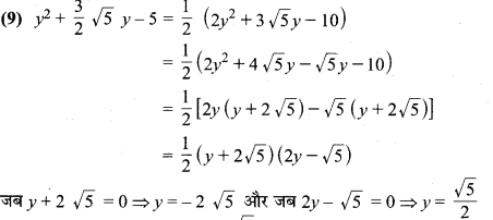 MP Board Class 10th Maths Solutions Chapter 2 बहुपद Additional Questions 13