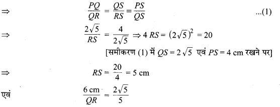 MP Board Class 10th Maths Solutions Chapter 6 त्रिभुज Additional Questions 12