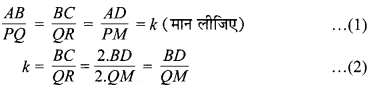 MP Board Class 10th Maths Solutions Chapter 6 त्रिभुज Ex 6.3 20