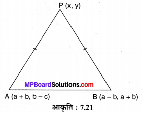 MP Board Class 10th Maths Solutions Chapter 7 निर्देशांक ज्यामिति Additional Questions 6
