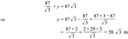 MP Board Class 10th Maths Solutions Chapter 9 त्रिकोणमिति के कुछ अनुप्रयोग Ex 9.1 42