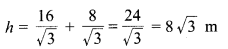 MP Board Class 10th Maths Solutions Chapter 9 त्रिकोणमिति के कुछ अनुप्रयोग Ex 9.1 6