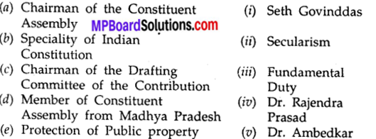 Mp Board Class 10th Social Science Chapter 12