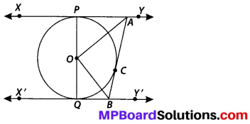 MP Board Class 10th Maths Solutions Chapter 10 Circles Ex 10.2 9