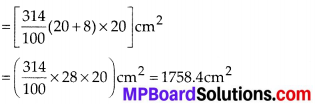 MP Board Class 10th Maths Solutions Chapter 13 Surface Areas and Volumes Ex 13.4 8