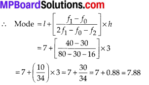 MP Board Class 10th Maths Solutions Chapter 14 Statistics Ex 14.3 17