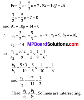 MP Board Class 10th Maths Solutions Chapter 3 Pair of Linear Equations in Two Variables Ex 3.2 11