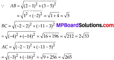 MP Board Class 10th Maths Solutions Chapter 7 Coordinate Geometry Ex 7.1 6