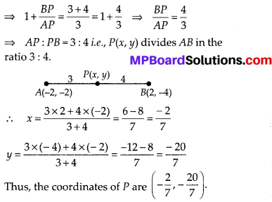 MP Board Class 10th Maths Solutions Chapter 7 Coordinate Geometry Ex 7.2 11