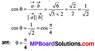 MP Board Class 12th Maths Book Solutions Chapter 10 सदिश बीजगणित Ex 10.3 1