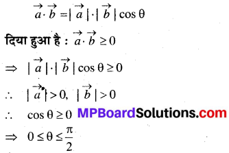 MP Board Class 12th Maths Book Solutions Chapter 10 सदिश बीजगणित विविध प्रश्नावली 25