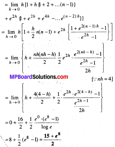 MP Board Class 12th Maths Book Solutions Chapter 7 समाकलन Ex 7.8 10