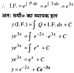 MP Board Class 12th Maths Book Solutions Chapter 9 अवकल समीकरण Ex 9.6 2