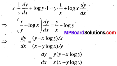 MP Board Class 12th Maths Solutions Chapter 5 सांतत्य तथा अवकलनीयता Ex 5.4 35