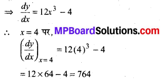 MP Board Class 12th Maths Solutions Chapter 6 अवकलज के अनुप्रयोग Ex 6.3 1