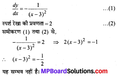 MP Board Class 12th Maths Solutions Chapter 6 अवकलज के अनुप्रयोग Ex 6.3 10