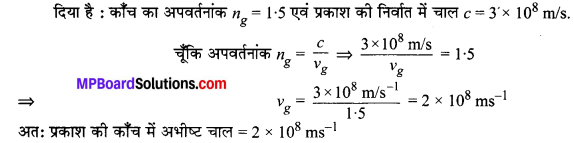 MP Board Class 10th Science Solutions Chapter 10 प्रकाश-परावर्तन तथा अपवर्तन 2