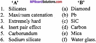 MP Board Class 11th Chemistry Important Questions Chapter 11 p - Block Elements img 2