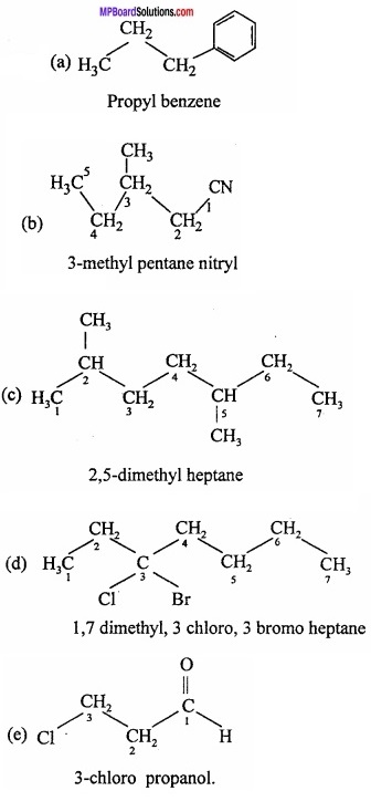 MP Board Class 11th Chemistry Important Questions Chapter 12 Organic Chemistry Some Basic Principles and Tec37