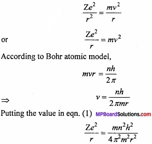 MP Board Class 11th Chemistry Important Questions Chapter 2 Structure of Atom img 20