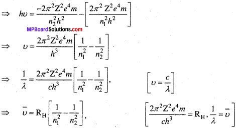 MP Board Class 11th Chemistry Solutions Chapter 2 परमाणु की संरचना - 49