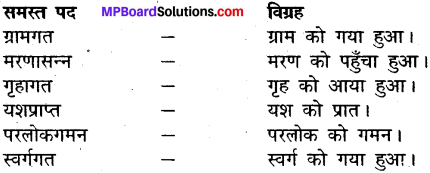 MP Board Class 11th General Hindi व्याकरण समास img-7