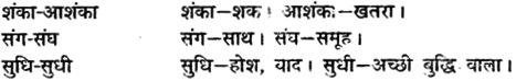 MP Board Class 11th General Hindi व्याकरण समोच्चारित भिन्नार्थक शब्द img-3