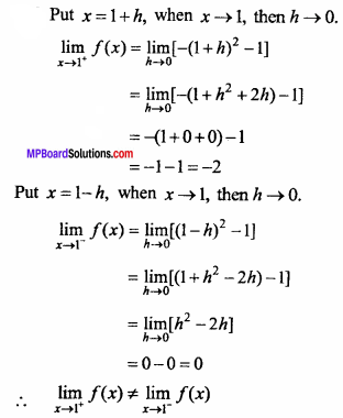 MP Board Class 11th Maths Important Questions Chapter 13 Limits and Derivatives 29
