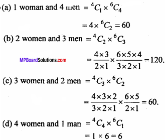 MP Board Class 11th Maths Important Questions Chapter 7 Permutations and Combinations 16
