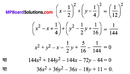 MP Board Class 11th Maths Solutions Chapter 11 शंकु परिच्छेद Ex 11.1 img-1