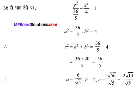 MP Board Class 11th Maths Solutions Chapter 11 शंकु परिच्छेद Ex 11.4 img-4