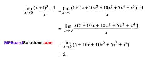 MP Board Class 11th Maths Solutions Chapter 13 सीमा और अवकलज Ex 13.1 img-9