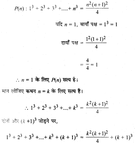 MP Board Class 11th Maths Solutions Chapter 4 गणितीय आगमन का सिद्धांत Ex 4.1 img-2