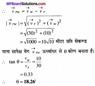 MP Board Class 11th Physics Solutions Chapter 4 समतल में गति img t