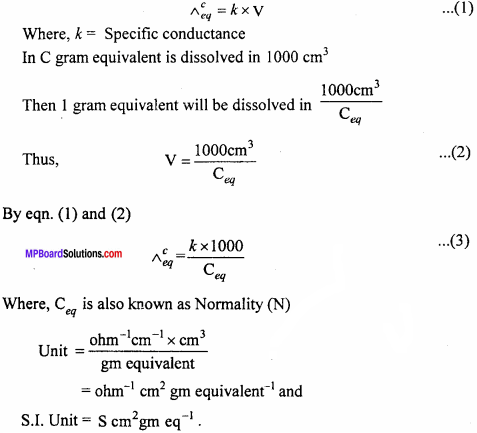 MP Board Class 12th Chemistry Important Questions Chapter 3 Electrochemistry 3