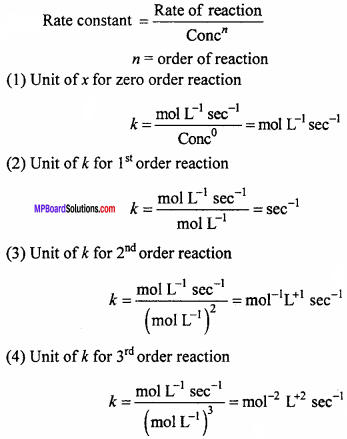 MP Board Class 12th Chemistry Important Questions Chapter 4 Chemical Kinetics 14