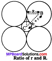 MP Board Class 12th Chemistry Solutions Chapter 1 The Solid State - 12